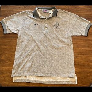 New Orleans Saints Vintage NFL Pro Line Polo